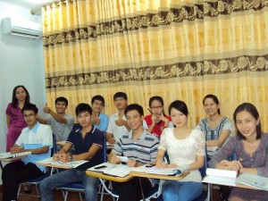 hình ảnh lớp học kế toán tại vĩnh phúc