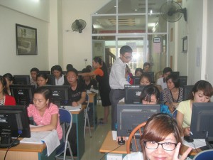 hình ảnh lớp học kế toán tại nam định